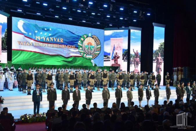 zbekistan Silahl Kuvvetlerinin 28. Yl Dnm Kutlamalar